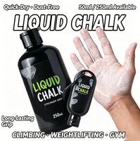 Craie liquide sportive antidérapante en poudre de carbonate de magnésium à séchage rapide et sans poussière pour l'escalade, l'haltérophilie, la gymnastique et la pole dance