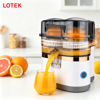 Elektrische citrus- en fruitpers met USB-oplaadbare masticerende functie, milieuvriendelijk ontwerp, 400 ml capaciteit