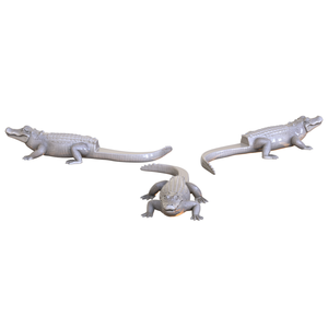 <span class=keywords><strong>Maceta</strong></span> Decorativa de Resina Hecha a Mano con Forma de Cocodrilo/Aligátor, Moderna, para Jardín u Hogar, con Base <span class=keywords><strong>Plana</strong></span> y Borde Recto - Product Image 1