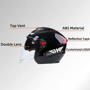 หมวกกันน็อคคุณภาพสูง ได้รับการรับรองมาตรฐาน CCC หมวกกันน็อคแบบครึ่งใบ โรงงานผลิตโดยตรง - Product Image 2