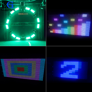 Giá thấp led Thanh 120 đoạn ánh sáng nhấp nháy số chữ ánh sáng đèn flash DJ chạy ngựa rửa hiệu ứng đèn nhấp nháy cho KTV - Product Image 3