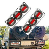 Connecteur rond HST-20441 DT, 3 lumières combinées, feux arrière de remorque, camion, feux LED, feux stop, clignotants, feux arrière