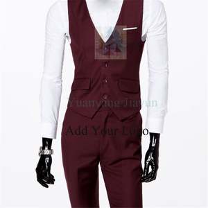 بدلة عمل للرجال بدلة عمل احترافية سترة + سترة + بنطلون كوري بدلة زفاف رسمية للعريس - Product Image 5