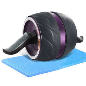 Barato personalizado deportes gimnasio hogar entrenamiento <span class=keywords><strong>Abdomen</strong></span> Core músculo <span class=keywords><strong>ejercicio</strong></span> ABS <span class=keywords><strong>rueda</strong></span> de rodillos - Product Image 3