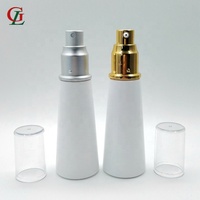 Luxe PET60ML/30 ML en plastique mousse pompe bouteille bouteille de lotion pour le corps en plastique bouteille d'eau avec pompe/couvercle à vis pour cosmétique