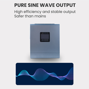 Convertisseur d'énergie solaire 3,6 kW 6,2 kW 10 kW 12 kW 48 V à onde sinusoïdale pure, haute efficacité de conversion pour système domestique hors réseau et hybride - Product Image 4
