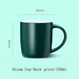 Tasses en céramique de différentes couleurs, en porcelaine fine, OEM, pour l'eau, le lait et le café - Product Image 4