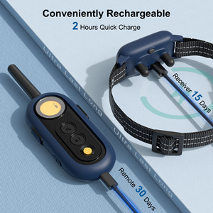 Nouveau collier de dressage de chien électronique dispositif de contrôle des aboiements à distance pour une formation efficace des chiens - Product Image 2