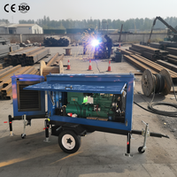 Mesin Las Generator Diesel All in One Portabel untuk Pekerjaan Pengelasan Konstruksi Luar Ruangan