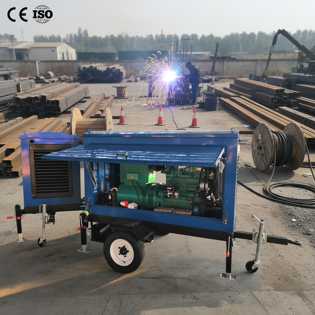 Diesel Generator Welder Machine All in One Portable for Outdoor Construction Welding Work