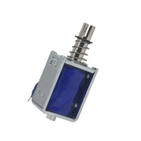 迷你开放式推拉式电磁铁 DC6V 12V 小型电磁铁，适用于机器人游戏机