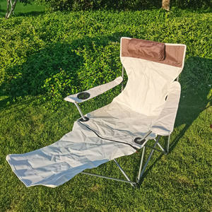 Silla Plegable para Exteriores, Ultraligera, Tipo Otomana, para Playa, para Sentarse y Recostarse, para Descanso, para Acampar - Product Image 2