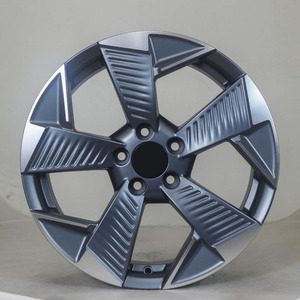 Jantes en alliage X-RIMS 5x108 17 pouces, finition brossée gunmetal, 5 branches, 5 trous, concaves pour Range Rover <span class=keywords><strong>Velar</strong></span> - Product Image 1