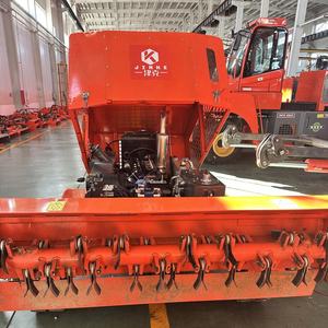 JINKE Self Propelled Hedge Trimmer Attachment - <b>Hydraulic</b> Flail <b>Cutter</b> for Roadside Brush and Vegetation Maintenance - Product Image 6