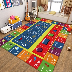 <span class=keywords><strong>Tapis</strong></span> <span class=keywords><strong>de</strong></span> Sol pour Enfants, <span class=keywords><strong>Tapis</strong></span> d'Apprentissage avec Alphabet et Chiffres pour <span class=keywords><strong>Salle</strong></span> <span class=keywords><strong>de</strong></span> <span class=keywords><strong>Jeux</strong></span> ou <span class=keywords><strong>Salle</strong></span> <span class=keywords><strong>de</strong></span> Classe, <span class=keywords><strong>Tapis</strong></span> Bébé Éducatif - Product Image 1