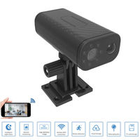 HD WiFi Nanny Cam Cámaras DE SEGURIDAD PIR inalámbricas con 60 días de espera Alertas de detección de movimiento Cámara de visión nocturna automática