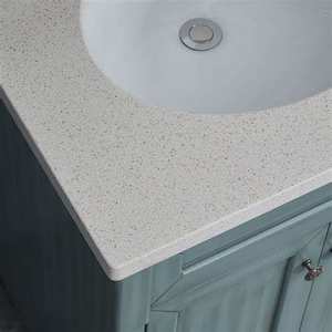 Modern Style Economic <b>Bathroom</b> Vanity with Faucet and <b>Drawer</b> Basket Laminate and Artificial Marble Countertop for Apartments - Product Image 5