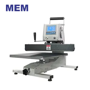 MEM swing-away presses combines oversized-digit LCD display printing t shirt heat press machines