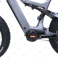 2024 nouvelle Version cadre en carbone vélo 1000W Bafang moteur 26 pouces gros pneu électrique montagne Dirt Bike