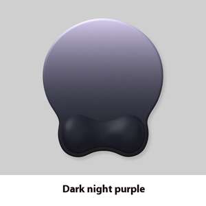 Alfombrilla de ratón de goma de primera calidad, cómoda, ergonómica, resistente al desgaste, logotipo personalizado, evita la fatiga de la muñeca, Oficina de juegos de moda - Product Image 2