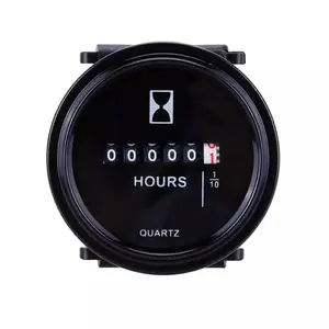Mini RoundTimer 6-80VDC High Precision Accumulator Counter For Large Vehicles Petrol and Diesel Engine