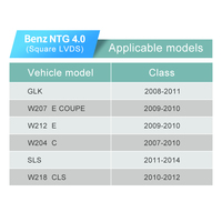 Modules CarPlay sans fil et filaires Android AUTO pour Mercedes Benz E W212 A207 W207 GLK X204 C W204 CLS W218 NTG 4.0