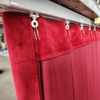 Rideaux de théâtre lourds ignifuges, tentures de scène pour décoration de mariage, vente directe fournisseur de matériel de scène de théâtre