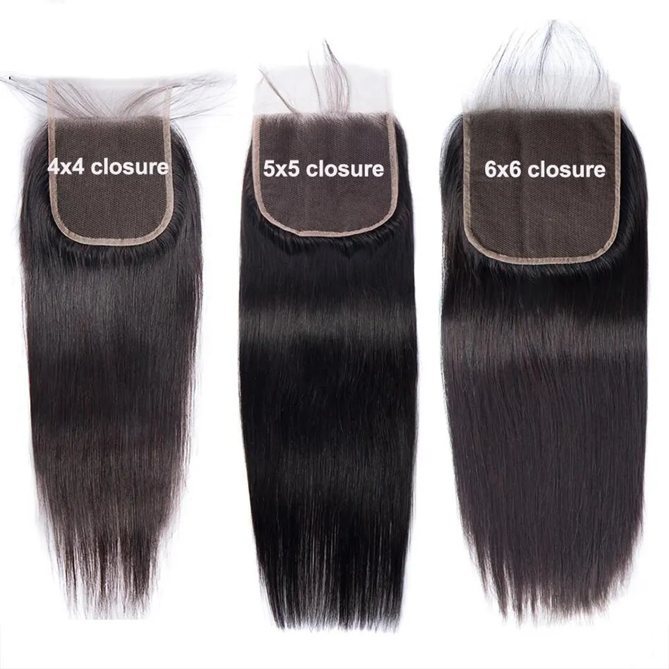 wholesale Virgin Human Hair Vendor hair Bundles,4x4 5x5 6x6 Transparent Swiss Lace Closure,13x6 360 HD Lace Frontal With Bundles