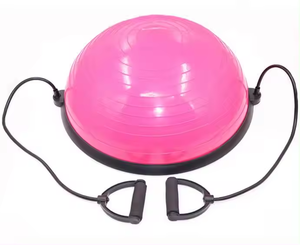 Yoga Pilates Ejercicio Medio Balance Ball con asas Bosuing Balance Trainer - Product Image 3