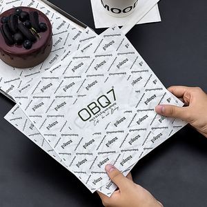 Custom Cake Baking <b>Paper</b> Cake Pan Mat 20*20 Food Grade Reusable Oil <b>Paper</b> Cake Non Stick Baking Bakery Packaging - Product Image 6