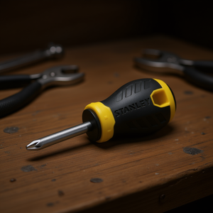 Stanley <b>Screwdriver</b> Pozidriv Nano Size 000 Compact Handle - Product Image 3