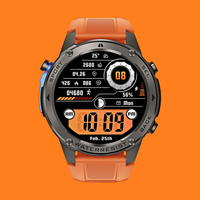 Reloj Inteligente 2026 con Pantalla AMOLED de 1.43 Pulgadas, Batería de 500 mAh, Resistencia al Agua 5ATM, Llamadas por Bluetooth, GPS, Seguimiento de Actividad Física, Brújula y Calendario