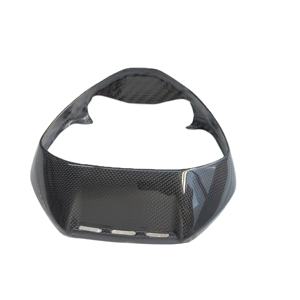 Guardabarros de motocicleta de fibra de carbono brillante de alta calidad Tuning Headlight Surround para Ducati <span class=keywords><strong>X</strong></span> <span class=keywords><strong>Diavel</strong></span> - Product Image 1