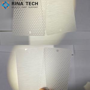 0.1MM Thickness P-Pattern Diffusion Film Waves/Stripes/Triangular Pyramids Patterns Customize Design False Ceiling <b>Light</b> <b>Panel</b> - Product Image 5