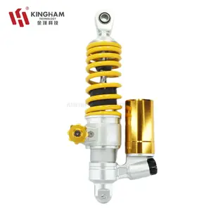 KINGHAM Motorcycle Aluminum Double Adjustable Rear Suspension For Yamaha Nmax Xmax Honda 360mm Other Motorcycle Accessories