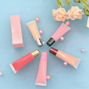 Aceite Labial Voluminizador Vegano <span class=keywords><strong>de</strong></span> Marca Privada, Cosméticos Nutritivos para el Cuidado <span class=keywords><strong>de</strong></span> los Labios, Sin Sensación Pegajosa, Logotipo Personalizado, Brillo Labial con Sabor a Frutas, Libre <span class=keywords><strong>de</strong></span> Crueldad Animal - Product Image 3