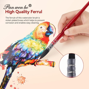 Pincel de Artista Profesional para Acuarela y Óleo, de Pelo de Ardilla Maestra - Product Image 6