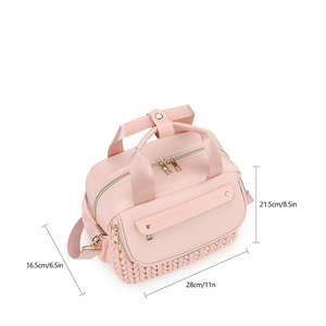 Sac à langer classique léger pour maman, sac de créateur durable et tendance, grande capacité, pour la vente en gros - Product Image 3