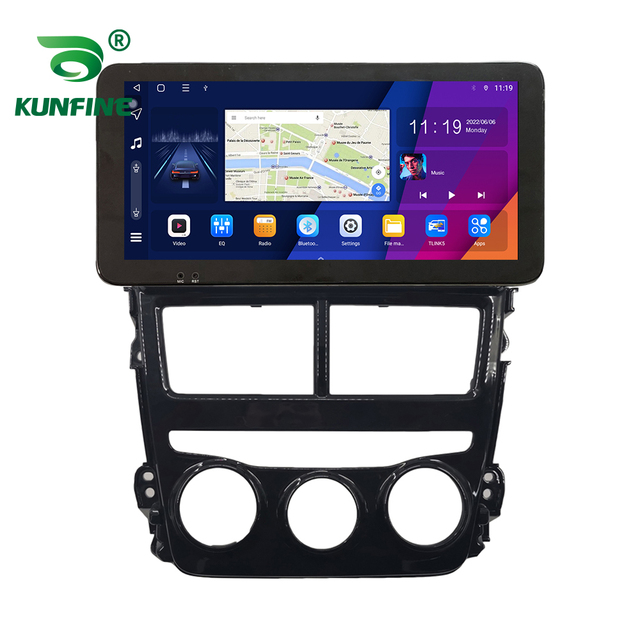 For TOYOTA VIOS/YARiS L 2018-21 10.33 Inch QLED Screen Headunit Device Double 2 Din Car Stereo GPS Navigation Android Car Radio