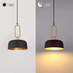 Set di 3 Lampade a Sospensione Industriali Nere Stile Fattoria, Illuminazione Regolabile per Isola Cucina, Lampadari e Luci Pendenti - Product Image 4