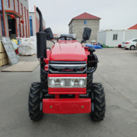 Livraison gratuite, petite machinerie de construction, micro-tracteur à roues, tracteur compact chinois