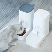 Distributeur automatique de nourriture et d'eau pour animaux, mascotte de luxe, bouteille, bol pour chiens, mangeoire pour animaux de compagnie, 1 pièce