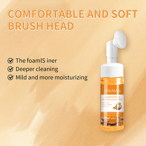 Nettoyant Visage en Gel Glycérol Nettoyage Profond Personnalisé Marque Privée Contrôle Sébum Éclaircissant Brosse Visage Format Voyage pour Tous Types de Peau Sans Parfum - Product Image 5