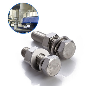 Manufacture Stainless Steel 316 Hex <b>Bolt</b> and Nut Flat 304 <b>M3</b> M6 20mm DIN933 Hex Nuts and <b>Bolts</b> Nuts <b>Bolts</b> and - Product Image 3