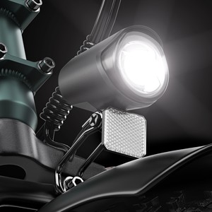 Vélo électrique pliable Elettronbike OG20 20 pouces, moteur sans balais 250W, batterie lithium 48V 15Ah, pneus larges, freins à disque, 7 vitesses - Product Image 4
