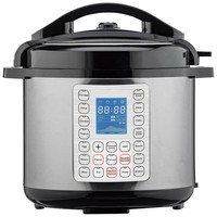 Arrocera multifunción 23 en 1, olla eléctrica a presión CE CB TUV 6L de acero inoxidable 304, gran oferta