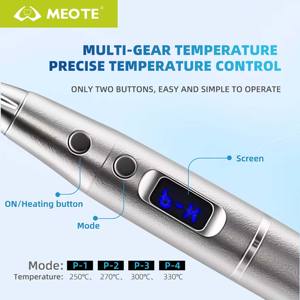 Nieuwe Tandheelkundige Guttapercha Cutter & Obturatiepen: Snel Opwarmend, Draadloos, Met Tips Voor Wortelkanaalvulling En Therapie - Product Image 2