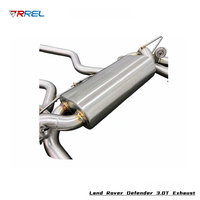 Système d'échappement Valvetronic en acier inoxydable pour Land Rover Defender 3.0T 2020-2025, avec quatre sorties, amélioration des performances