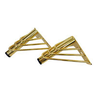 Goldene Eisen-Sofabeine Moderne Möbelbeine für Sofa Schrank Bett 15cm