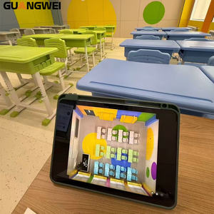 เฟอร์นิเจอร์โรงเรียน<span class=keywords><strong>ประถม</strong></span>ขายส่ง GUANGWEI <span class=keywords><strong>โต๊ะ</strong></span>เรียนและ<span class=keywords><strong>เก้าอี้</strong></span>ปรับระดับความสูงได้ <span class=keywords><strong>โต๊ะ</strong></span><span class=keywords><strong>นักเรียน</strong></span>พลาสติกทันสมัย - Product Image 2